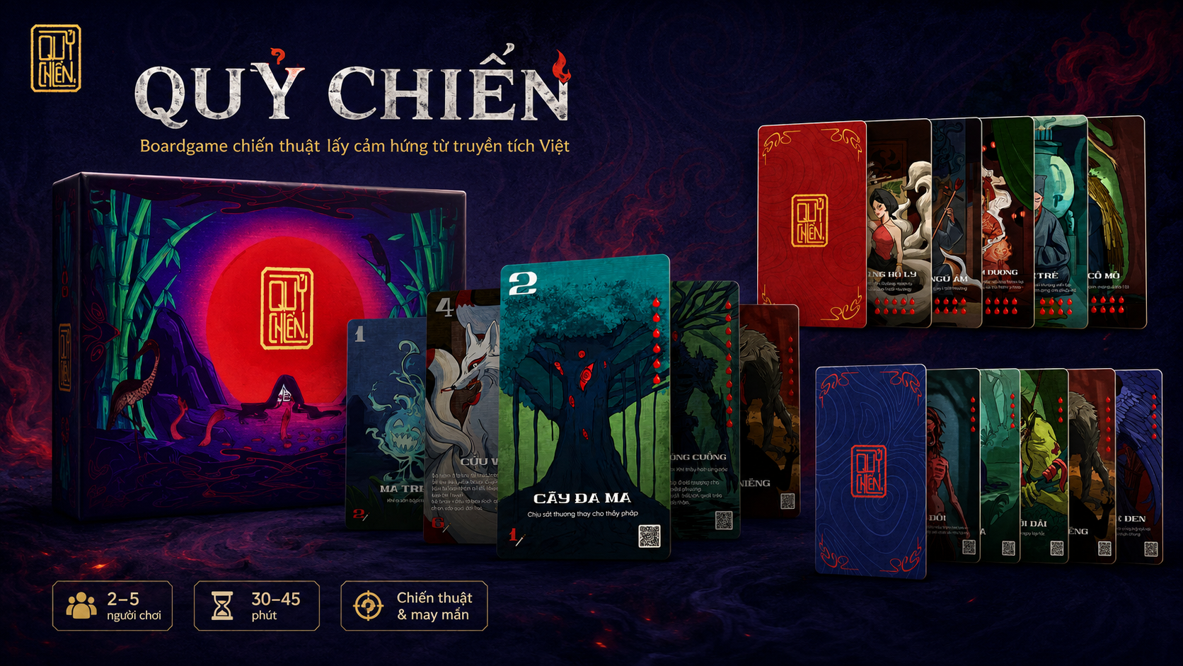 Quỷ Chiến board game gameplay guide
